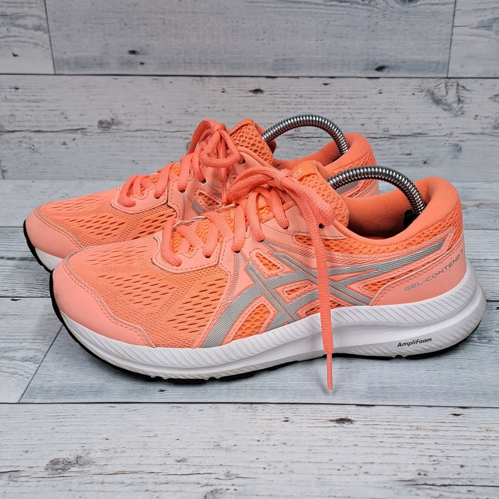 Asics Gel-Contend 7 Womens 7 Running Shoes Trainers Athletic Sneakers